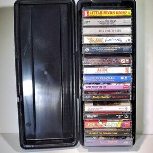 VINTAGE 70'S & 80'S SOUTHERN ROCK & VARIOUS ARTISTS CASSETTE TAPES: UNIT 3 OF 3